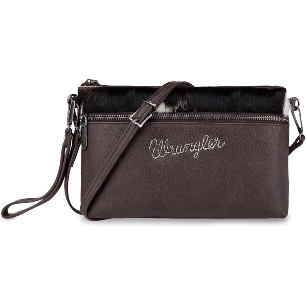 Western Cowhide Wrangler crossbody bag